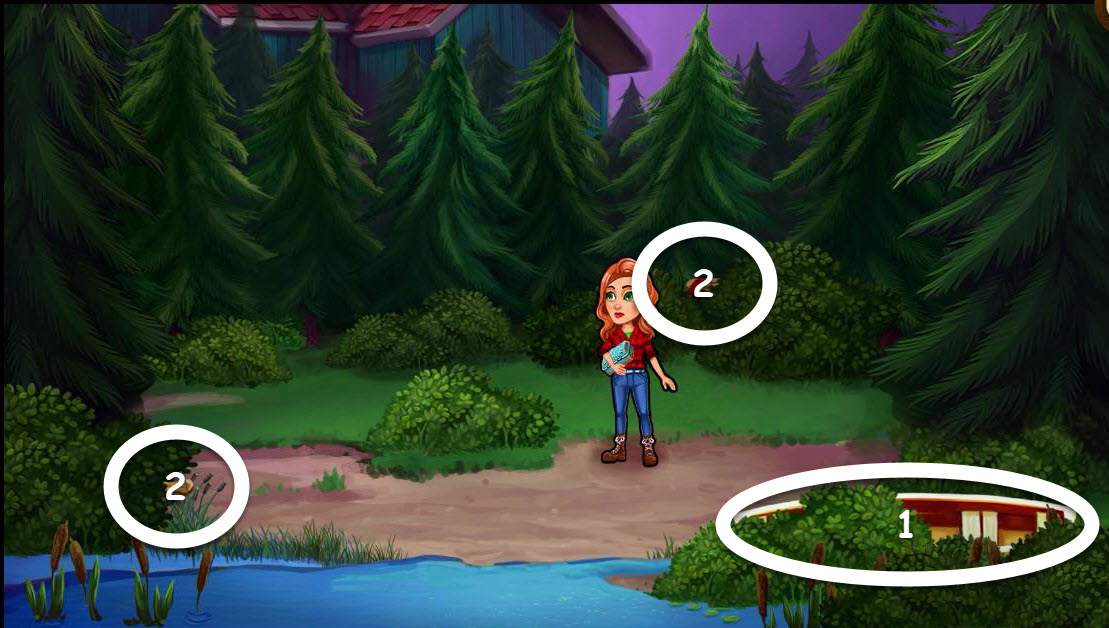 Primrose Lake 1 - Mystery Level - Shore (after 18) solutions
